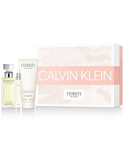Eternity 3 Piece Gift Set by Calvin Klein for Women